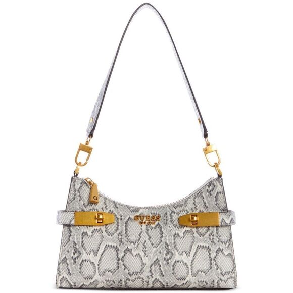 GUESS Women's Python Zadie Shoulder Bag in Animal - Picture 1 of 3